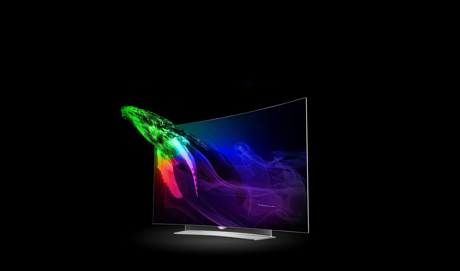 LG Curved OLED 4K Smart TV - 55